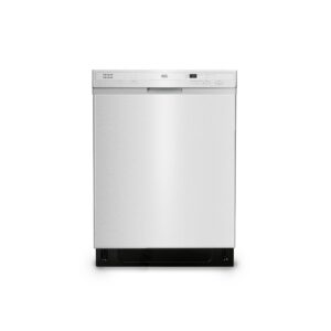 BLACK+DECKER 24" Built-In Dishwasher, 12-Place Setting Capacity with Stainless Steel Tub, Dish Washer with 6 Wash Programs, Low Noise, ENERGY STAR Certified, BDW200MS, Stainless Steel Look