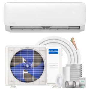 MrCool Easy Pro 18k BTU 20 SEER2 Ductless Heat Pump Split System 5th Generation - DIY Mini Split w/ 16ft Lineset & 1 YR Labor Warranty by IWAE