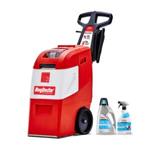 Rug Doctor X3 Commercial Carpet Cleaner - Large Red Oxy Pro Pack, Includes Commercial Carpet Cleaning Machine, 48 oz. Oxy Carpet Cleaner and 22 oz. Oxy Spot & Pre-Treat