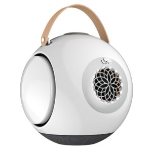 UB+ dB1 doubleBASS Waterproof Bluetooth Speaker White | 40W Hi-Fi Sound with Deep Bass, 20H Playtime, IPX5 & TWS Pairing (Glossy White)