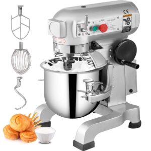 Home Appliances Kitchen Tools Electric Food Mixer 20L Food Stand Mixer 500W Electric Dough Mixer Maker 220V Adjustable Commercial Mixer Grinder Commercial Stand Mixer for Kitchen Commercial Use