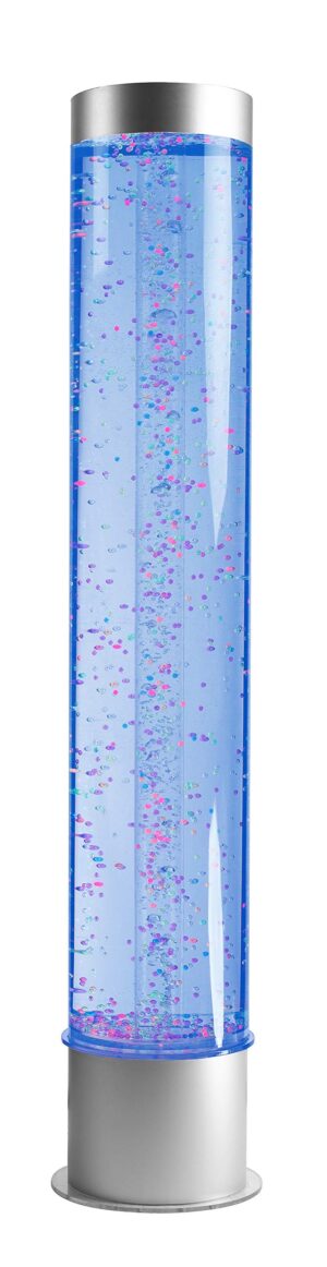 Playlearn Sensory Bubble Tube – Jumbo Extra Wide 6 Foot Bead Water Tower - Color Changing Floor Lamp – APP Controlled – Calming Effect