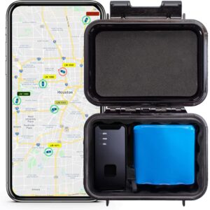 SPY Hawk Turbo PRO is The Best Real Time GPS Tracker Slap & Track 4G Portable GPS Tracking Device - Worldwide Location - Weatherproof Magnetic Case - GPS Tracker for Cars, People, Fleet, Trucks
