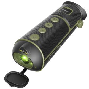 Teslong Thermal Monocular, 256x192 Thermal Imaging Monocular Handheld Infrared Scope, Weather-Resistant Vision Short Range for Hunting, Outdoor Camping, Travel