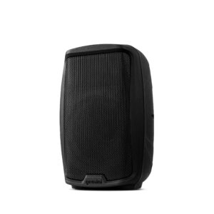Gemini 500W Powered PA Speaker 8” – Lightweight Active Floor Monitor with EQ, Mic/Line Inputs, Portable Cabinet for Practice, Small Gigs & DJs On-The-Go (AS-2108P)