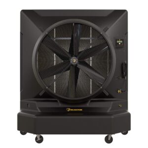 Big Ass Fans Cool-Space 500 Portable Evaporative Swamp Cooler, 50-inch Diameter Fan, Indoor or Outdoor Use, Continuous or Fillable (64 Gallon Capacity), Variable Speed