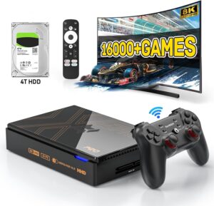 Kinhank Super Console X5 PRO Retro Game Console with 4TB 16000+Games,