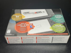 New Nintendo 3DS XL Black Handheld Game Console New in Box RAREA23