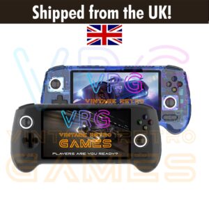 ANBERNIC RG556 Retro Handheld Game Console Android 13 + CASE + 256GB Card UK!
