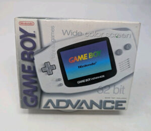 Nintendo Game Boy Advance GBA Console Arctic White CIB Complete in Box Tested