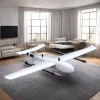 VTOL Fixed Wing Multipurpose 260Km Long Range UAV 2Kg Load 4h Flight Time Drone