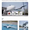 VTOL Fixed Wing Multipurpose 260Km Long Range UAV 2Kg Load 4h Flight Time Drone
