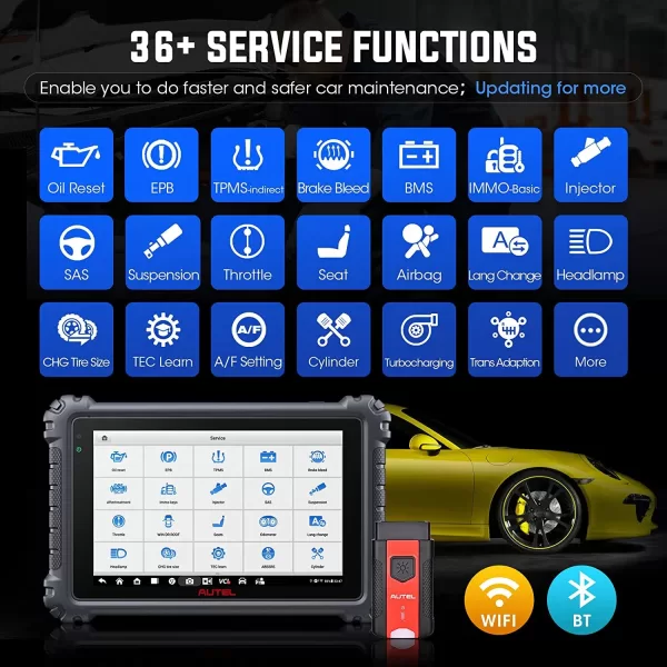2025 Autel Scanner MaxiSys MK906 Pro Coding OE - Full System Diagnostic Tool
