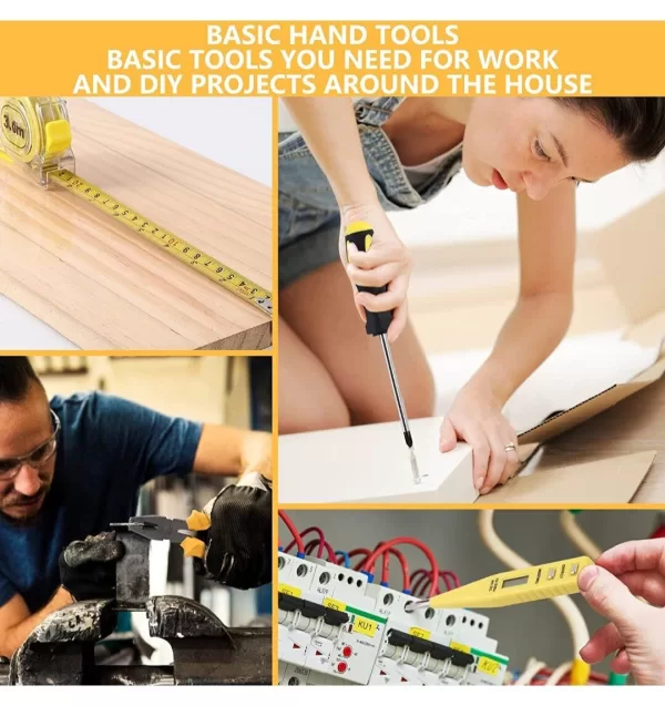 93 Piece 21V Drill Set 21V Cordless Drill 18+1 Torque Setting and 3/8'' Keyless