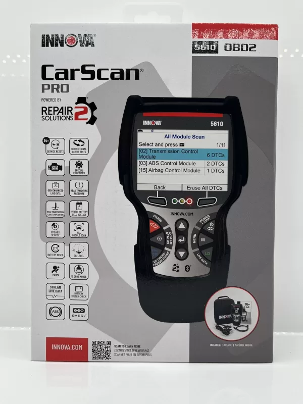 INNOVA 5610 CAR SCAN PRO DIAGNOSTIC REPAIR TOOL CHECK ENGINE MECHANIC DTC ABS