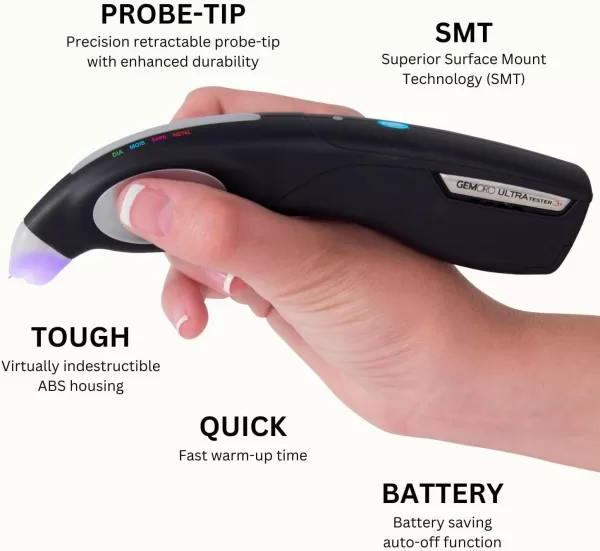 Ultratester 3+ Diamond Tester | Test Diamond, Moissanite, White Sapphire Gemston