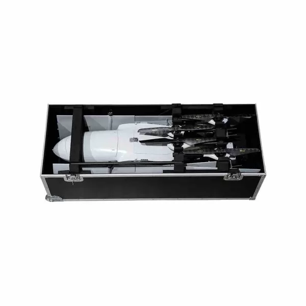 VTOL Fixed Wing Multipurpose 260Km Long Range UAV 2Kg Load 4h Flight Time Drone