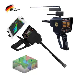 GER Detect Deep Seeker Long Range Gold Detector with Ground Scanner