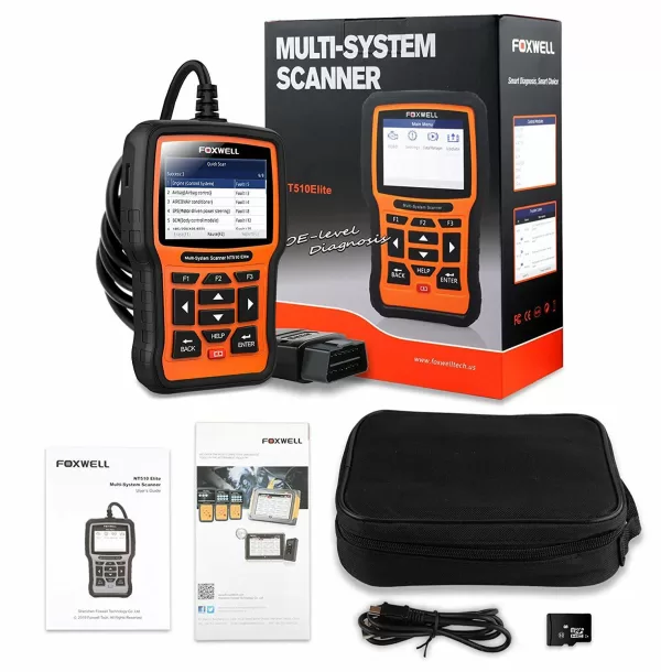 Foxwell NT510 Elite For Subaru Scanner OBD2 Diagnostic Tool Full System Car Scan