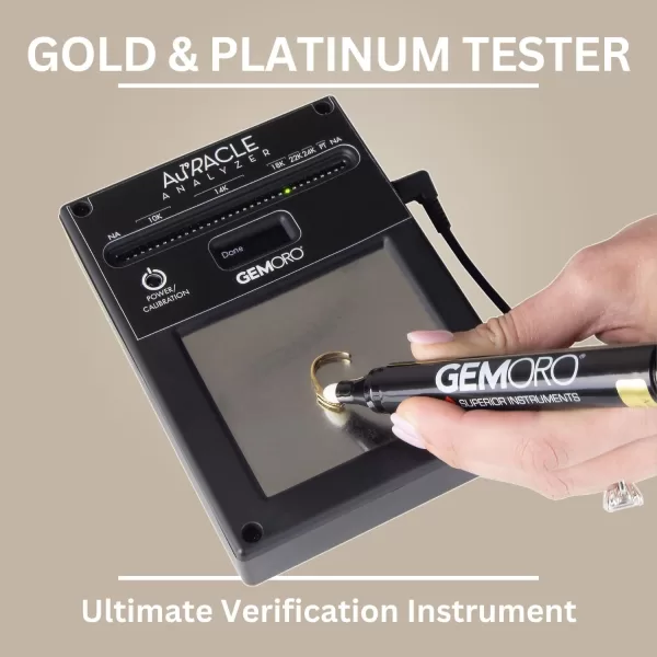 Auracle Analyzer Gold Tester | Accurate Compact Portable Electronic Plastic