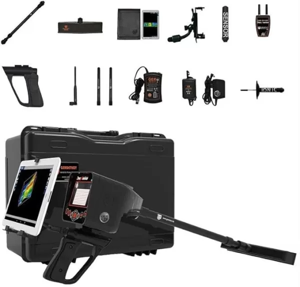 GER Detect Deep Seeker Long Range Gold Detector with Ground Scanner