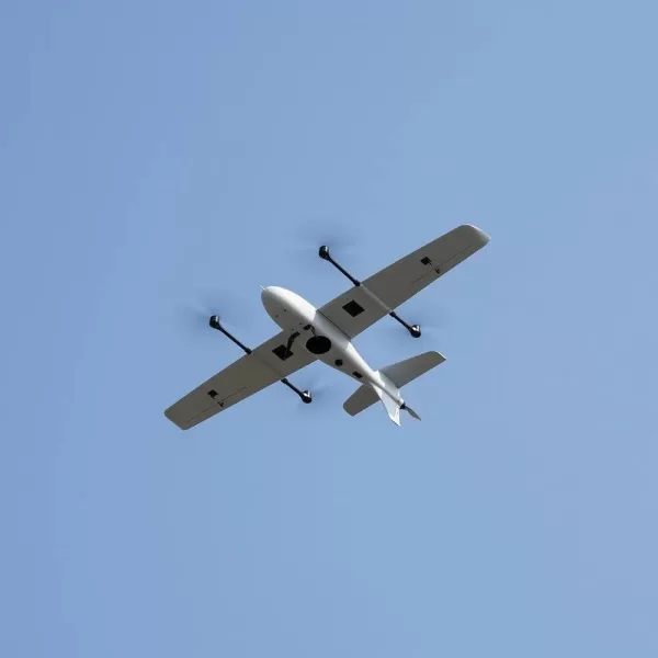 VTOL Fixed Wing Multipurpose 260Km Long Range UAV 2Kg Load 4h Flight Time Drone