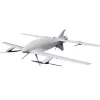 VTOL Fixed Wing UAV Long Range Distance 8Kg Cargo Delivery Drone 10H Flight Time
