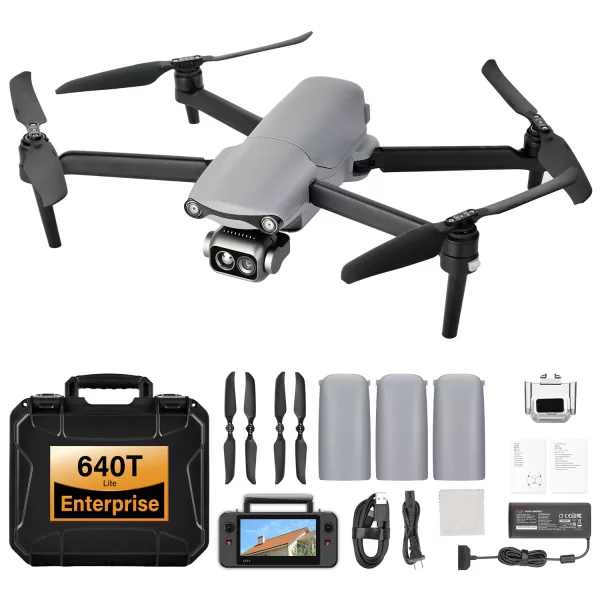 Autel EVO Lite Enterprise 640T NEWEST Thermal drone Bundle 100% US Version!