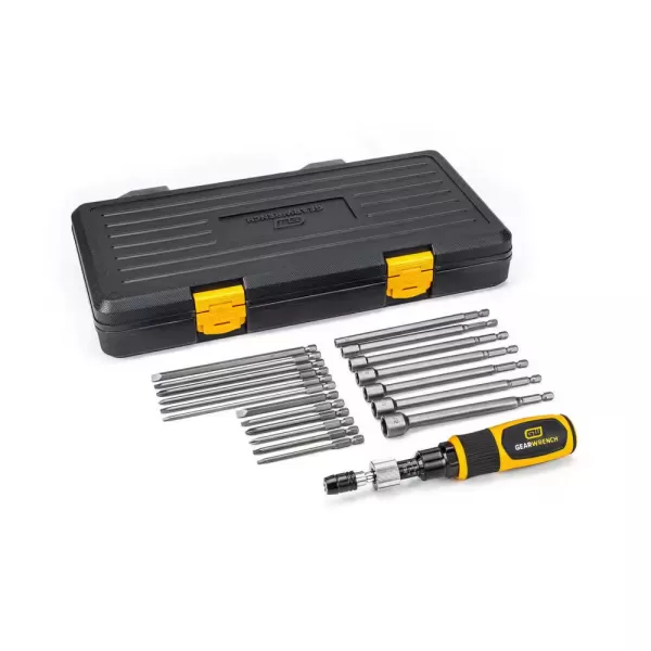 1/4" Drive Torque Screwdriver Set 10-50 in/lbs 20pc with Case Precision Tool