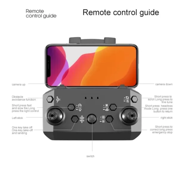 Z908pro drone with 4k camera, obstacle avoidance, maximum distance 3000 meters,-