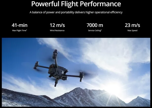 DJI Matrice 30T Enterprise Drone Included Infrared Thermal Camera