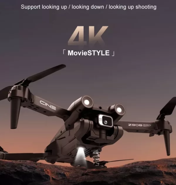 Z908pro drone with 4k camera, obstacle avoidance, maximum distance 3000 meters,-