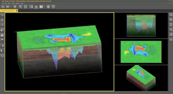 OKM Fusion Professional Plus | 3D Ground Scanner & Metal Detector for Pros