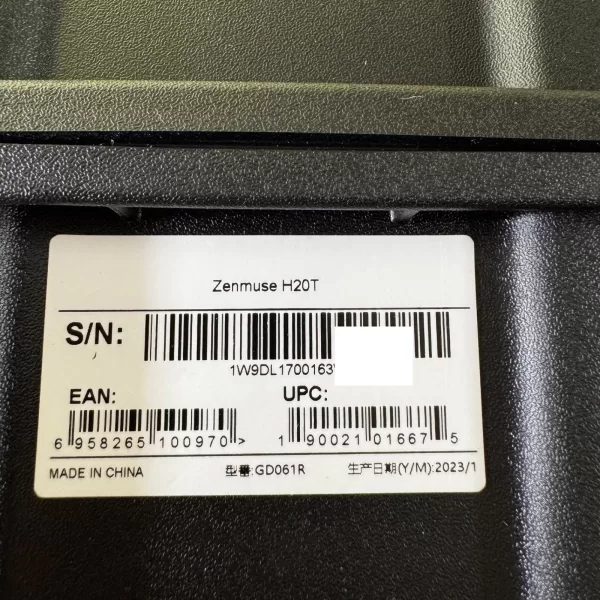 Brand New DJI Zenmuse H20T Thermal / 34 min 4k RGB and Zoom