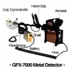 Underground Metal Detector Gold Silver Copper Mining Finder GFX7000