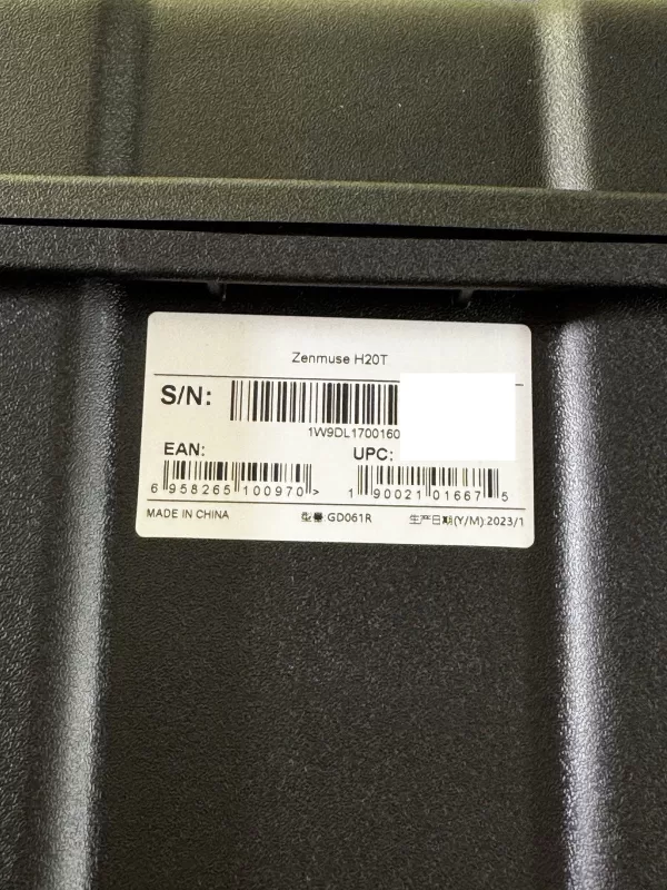 Brand New DJI Zenmuse H20T Thermal / 34 min 4k RGB and Zoom