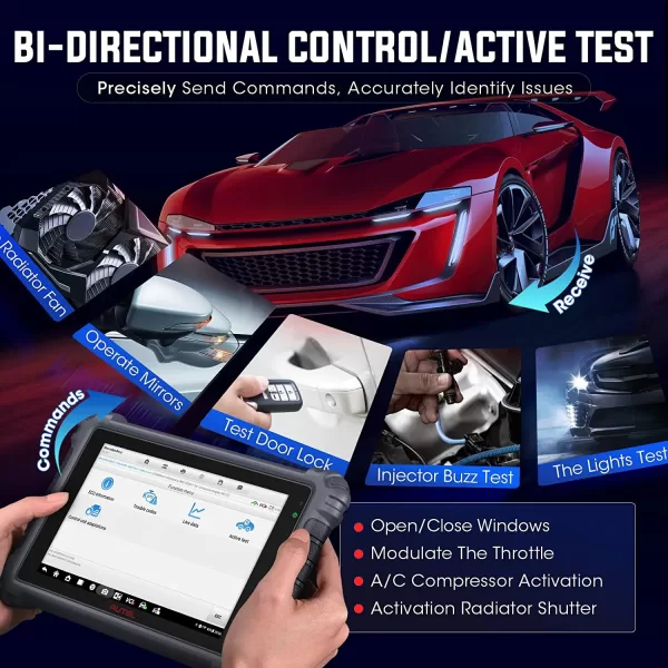 2025 Autel Scanner MaxiSys MK906 Pro Coding OE - Full System Diagnostic Tool