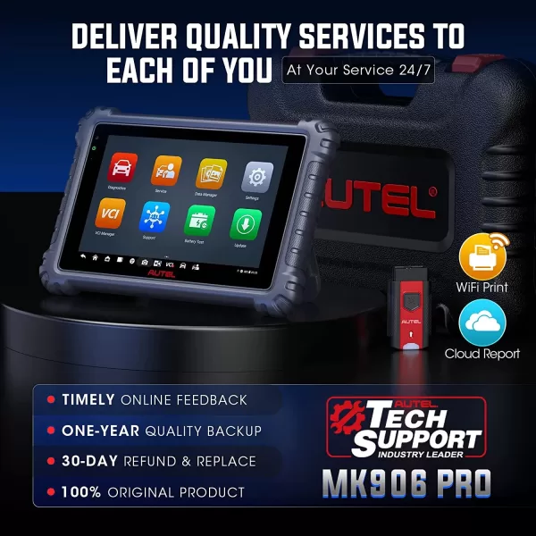 2025 Autel Scanner MaxiSys MK906 Pro Coding OE - Full System Diagnostic Tool