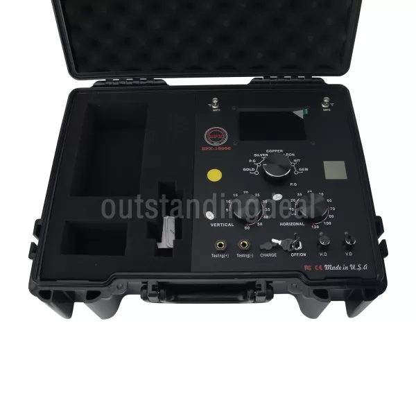 EPX-10000 Long Range Metal Detector Underground Gold Finder with Degausser os67