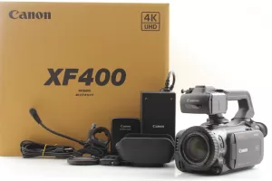 [UNUSED in Box] Canon XF400 4K UHD 60P Professional Camcorder Japan