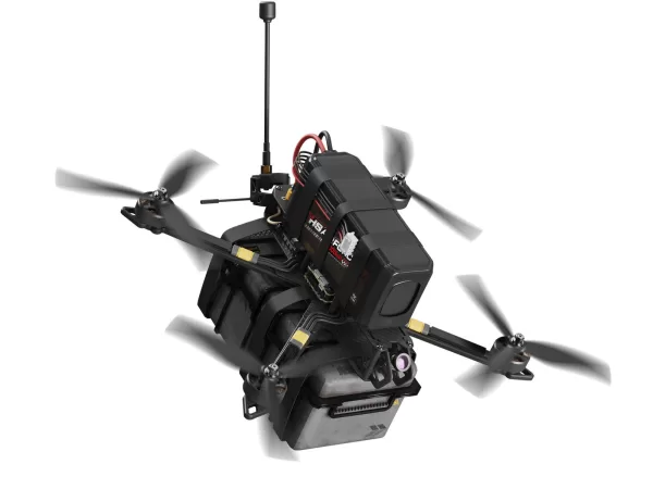 HS-X07M 150km/h FPV Drone 2.5kg Payload 10km ELRS 6S Carbon Fiber Frame