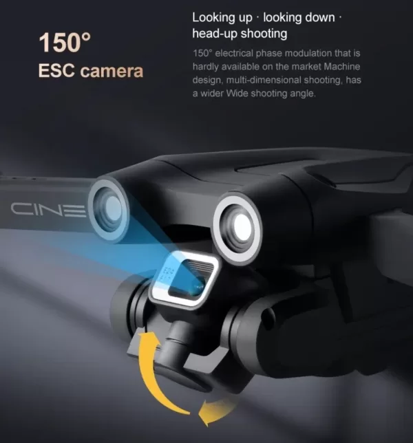 Z908pro drone with 4k camera, obstacle avoidance, maximum distance 3000 meters,-