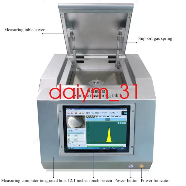 X Ray/XRF Gold Tester Precious Metal Analyzer Jewelry Testing Machine 220v