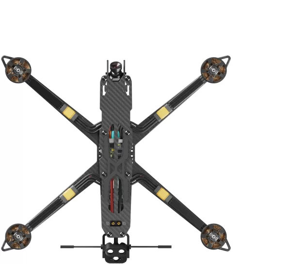 HS-X07M 150km/h FPV Drone 2.5kg Payload 10km ELRS 6S Carbon Fiber Frame
