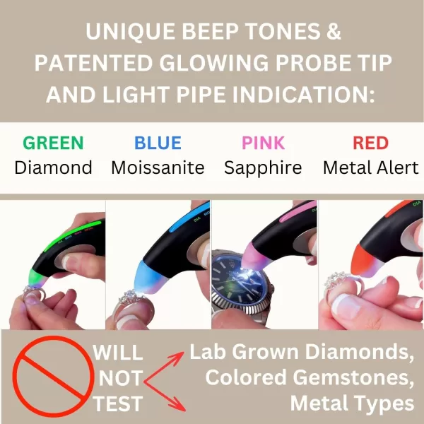 Ultratester 3+ Diamond Tester | Test Diamond, Moissanite, White Sapphire Gemston