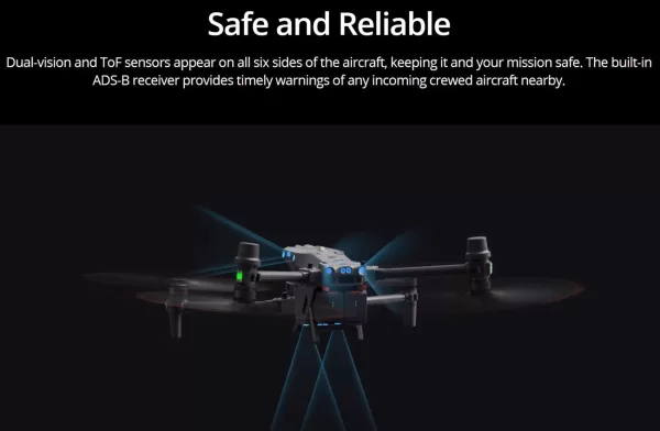 DJI Matrice 30T Enterprise Drone Included Infrared Thermal Camera