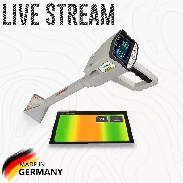 Mega Detection Phoenix 3D Ground Scanner | Deep Seeking Metal Detector For Gold