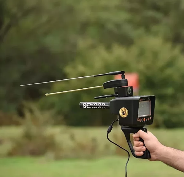 GER Detect Deep Seeker Long Range Gold Detector with Ground Scanner