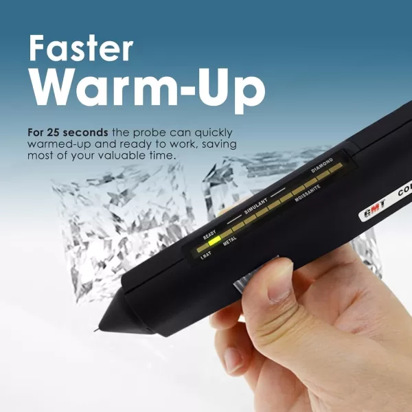 2 in 1 Diamond Tester Professional, Moissanite Tester High Accuracy Diamond Test