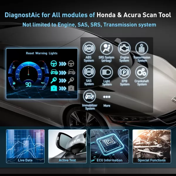 Foxwell NT510 Elite For Subaru Scanner OBD2 Diagnostic Tool Full System Car Scan